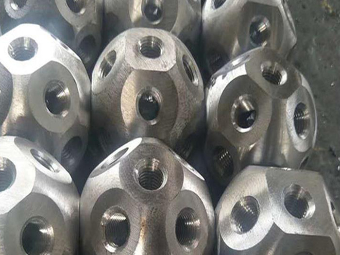 渝北螺栓球网架杆件制作